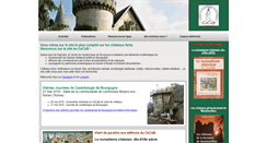 Desktop Screenshot of cecab-chateaux-bourgogne.fr